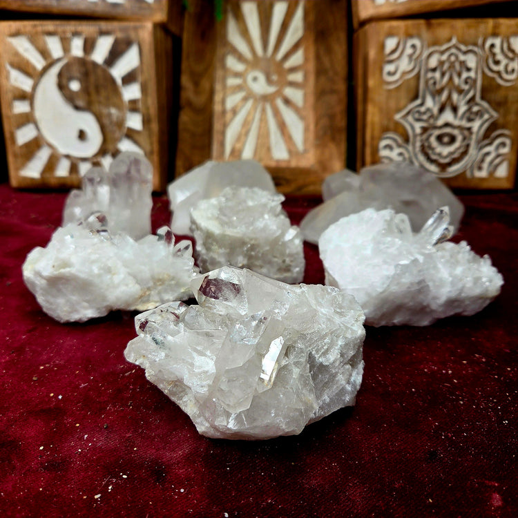 DRUSAS DE CUARZO CRISTAL