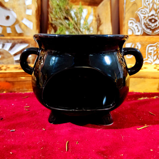 Quemador Cerámico Caldero de Bruja