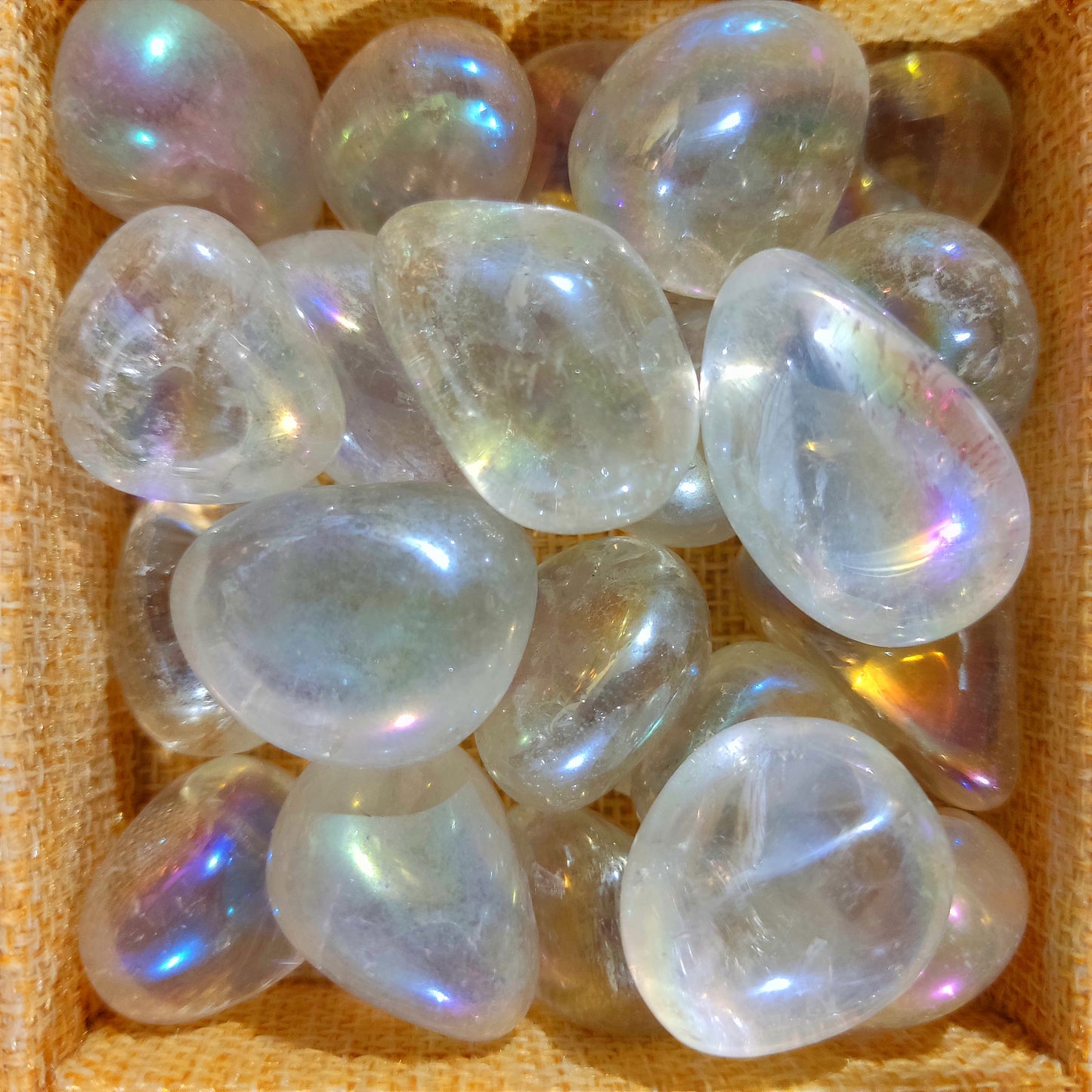 Rodado Cuarzo Cristal