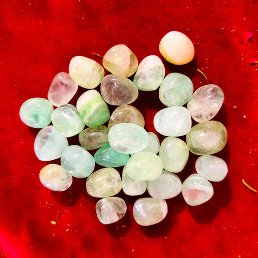 Rodado Fluorita – Claridad Mental, Equilibrio, Protección Energética