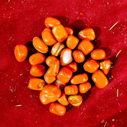 Rodado Jaspe Rojo – Vitalidad, Energía y Estabilidad Emocional