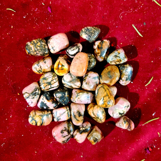 Rodado Rodonita – Amor, Equilibrio Emocional y Sanación