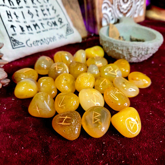 Runas de Bruja de Ónix Amarillo