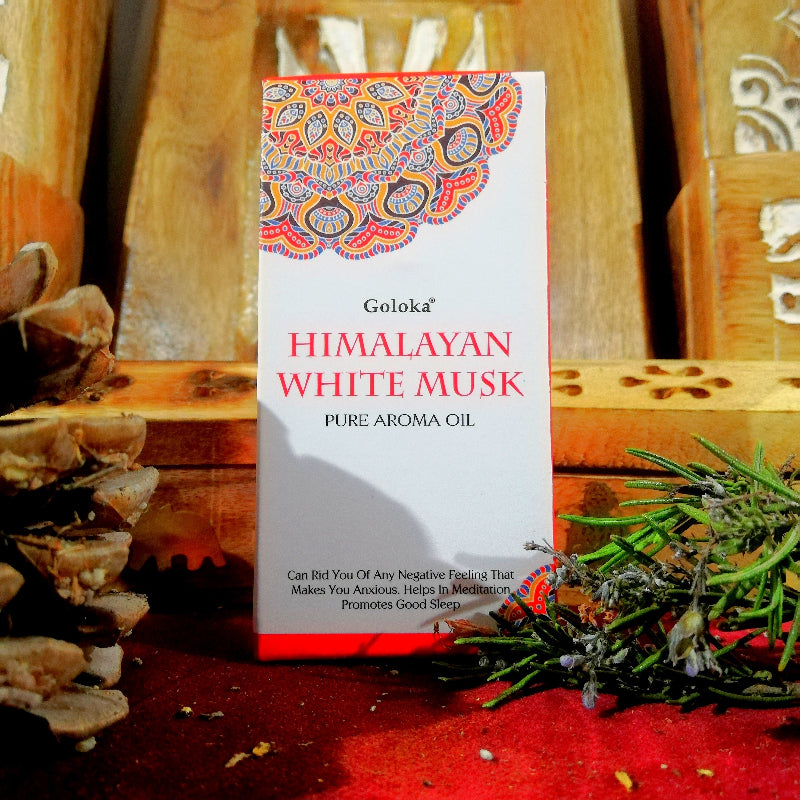 Aceite Aromatico de Almizcle Blanco Limpieza Energetica Purificacion