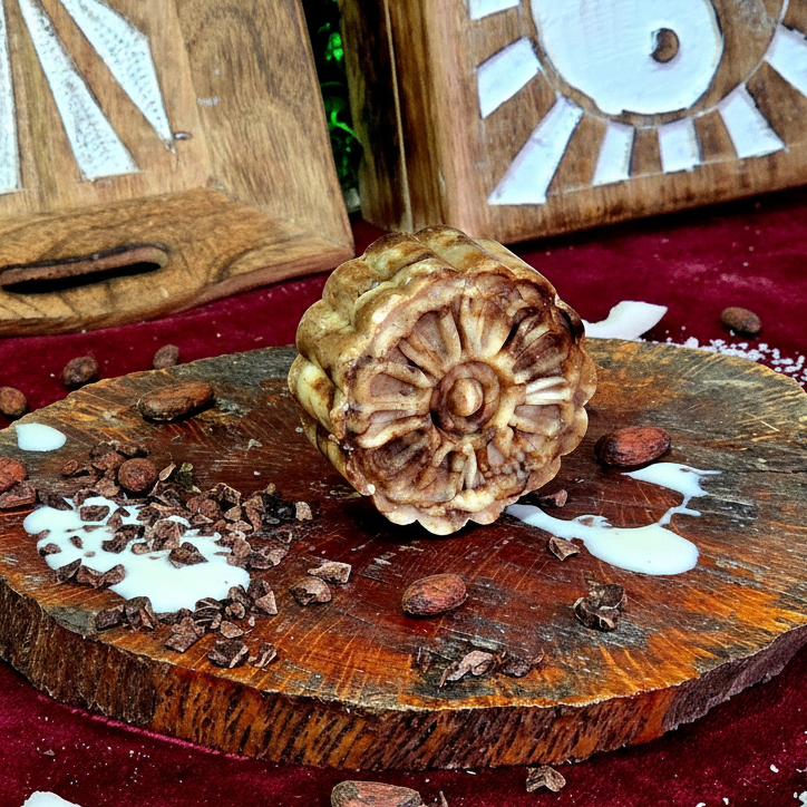 Champu Solido Natural Cabello Seco Leche de Cabra Manteca de Cacao