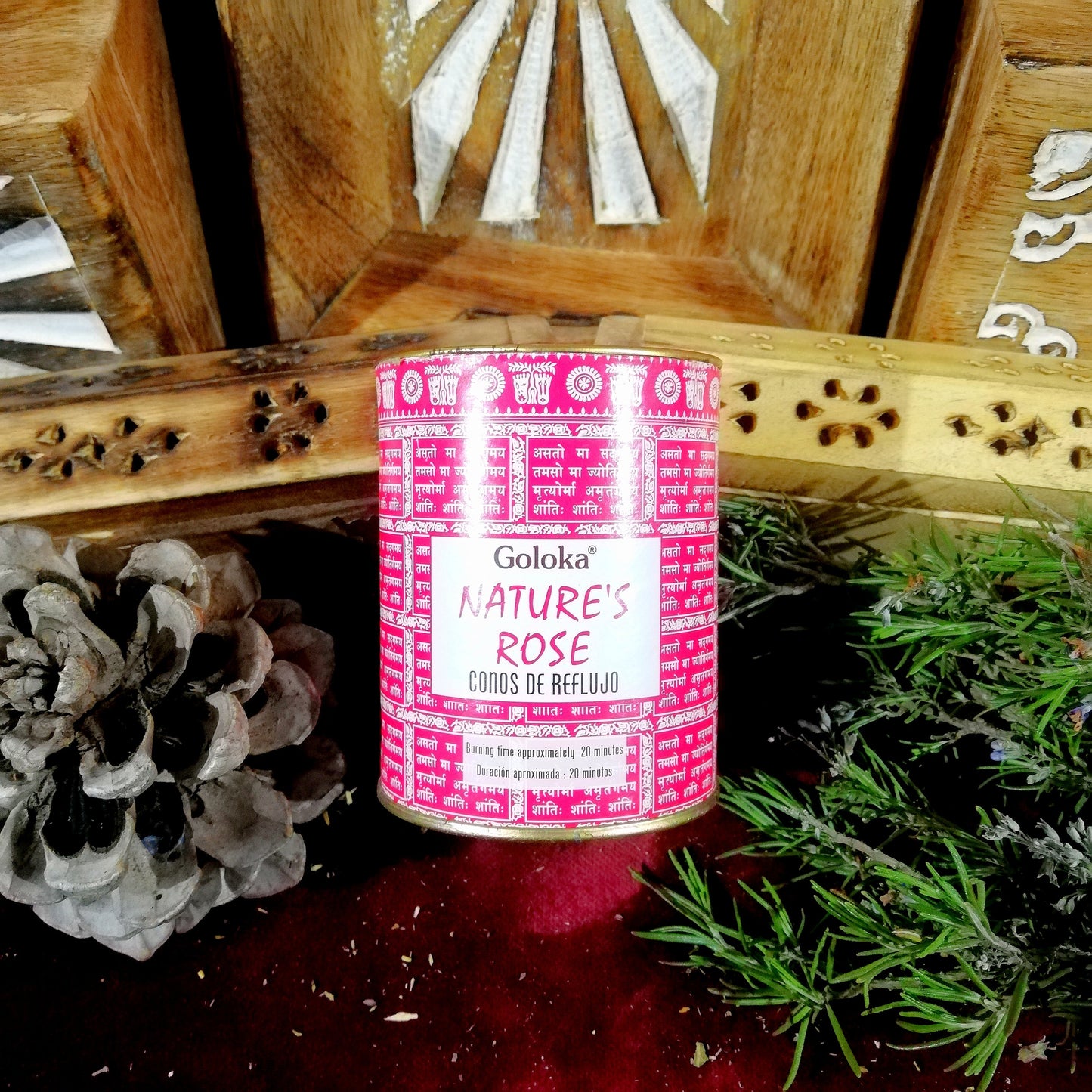 Cono Reflujo Rosa - Amor / Pasión / Unión / Alegría