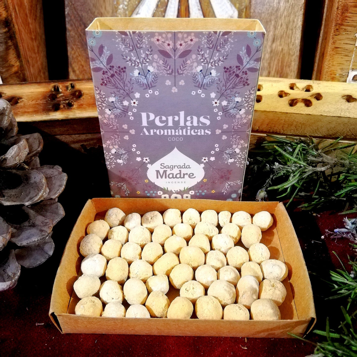 Perlas Aromáticas Coco - Optimismo / Buen Humor / Creatividad / Alegría
