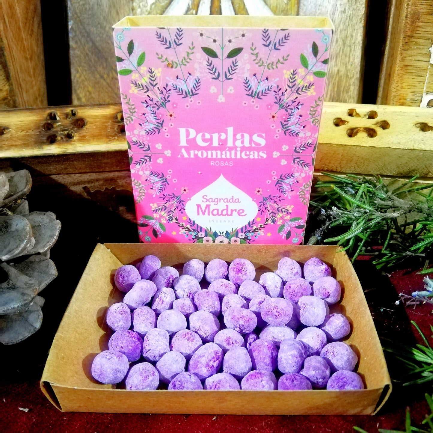 Perlas Aromáticas Rosas - Amor / Relajación / Alegría / Pasión