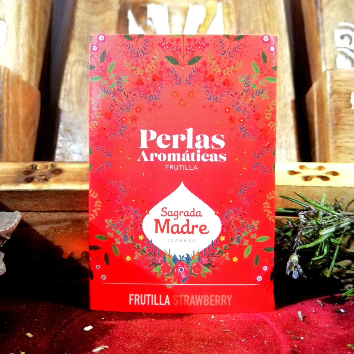 Perlas Aromáticas Fresa - Energía / Alegría / Autoestima / Amor / Pasión