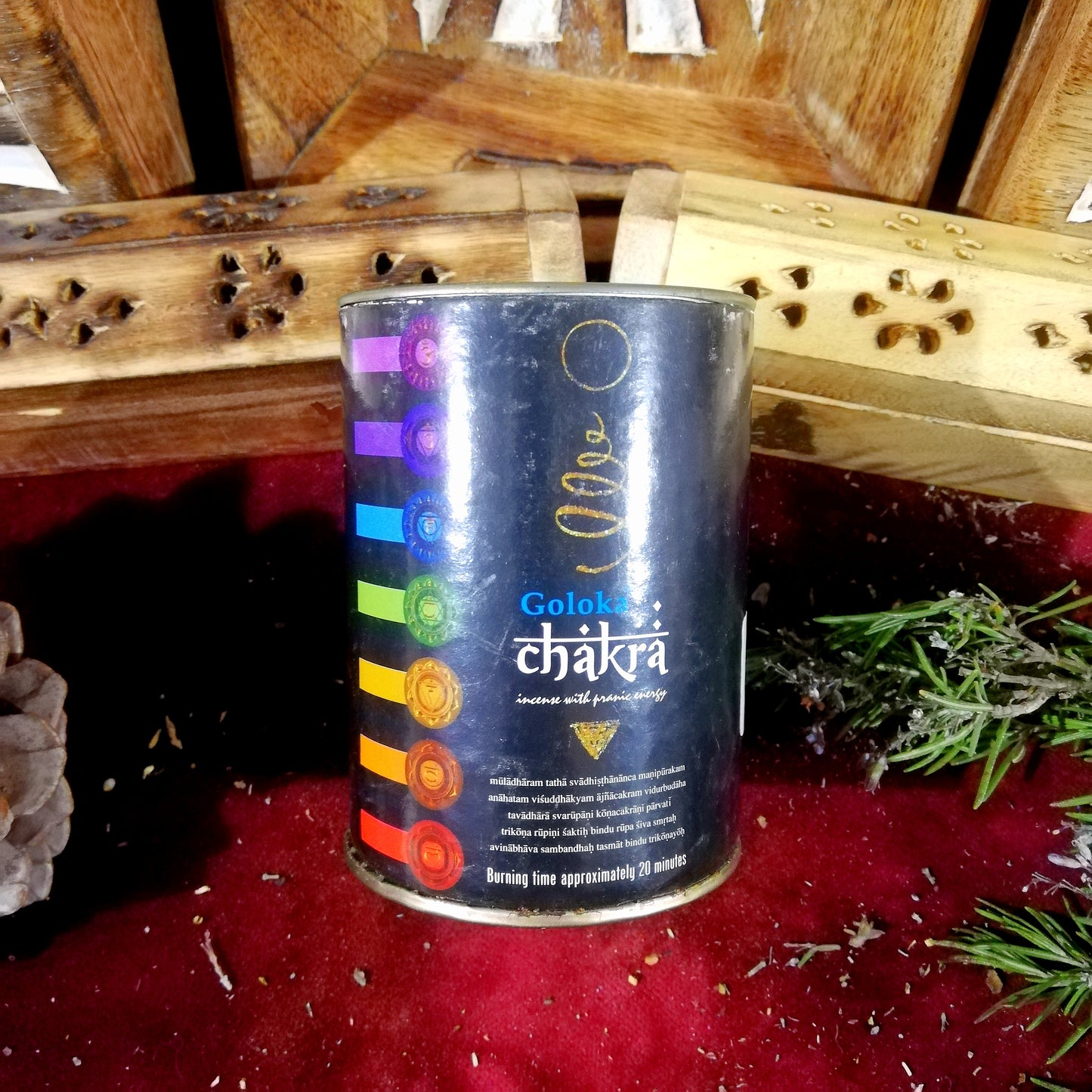 Cono Reflujo 7 Chakras - Equilibra tus centros energéticos