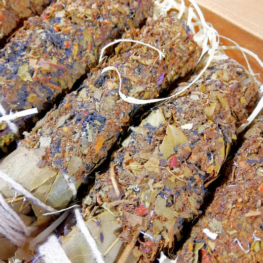 Sahumito 7 Hierbas - Sabiduría / Creatividad / Armonía / Protección / Limpieza / Purificación / Conexión