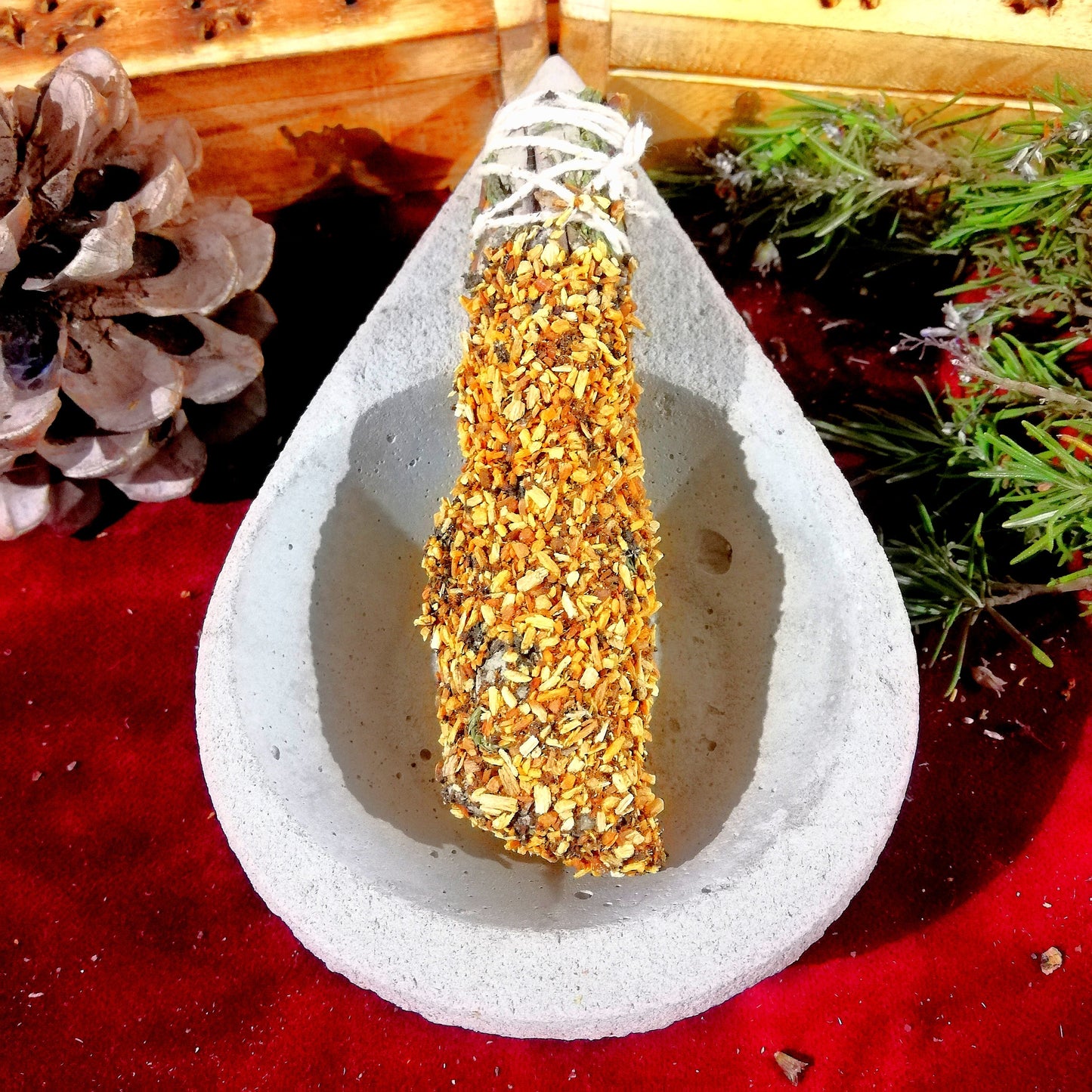 Sahumito Mirra y Palo Santo - Limpieza Espiritual / Armonía / Sanación / Equilibrio