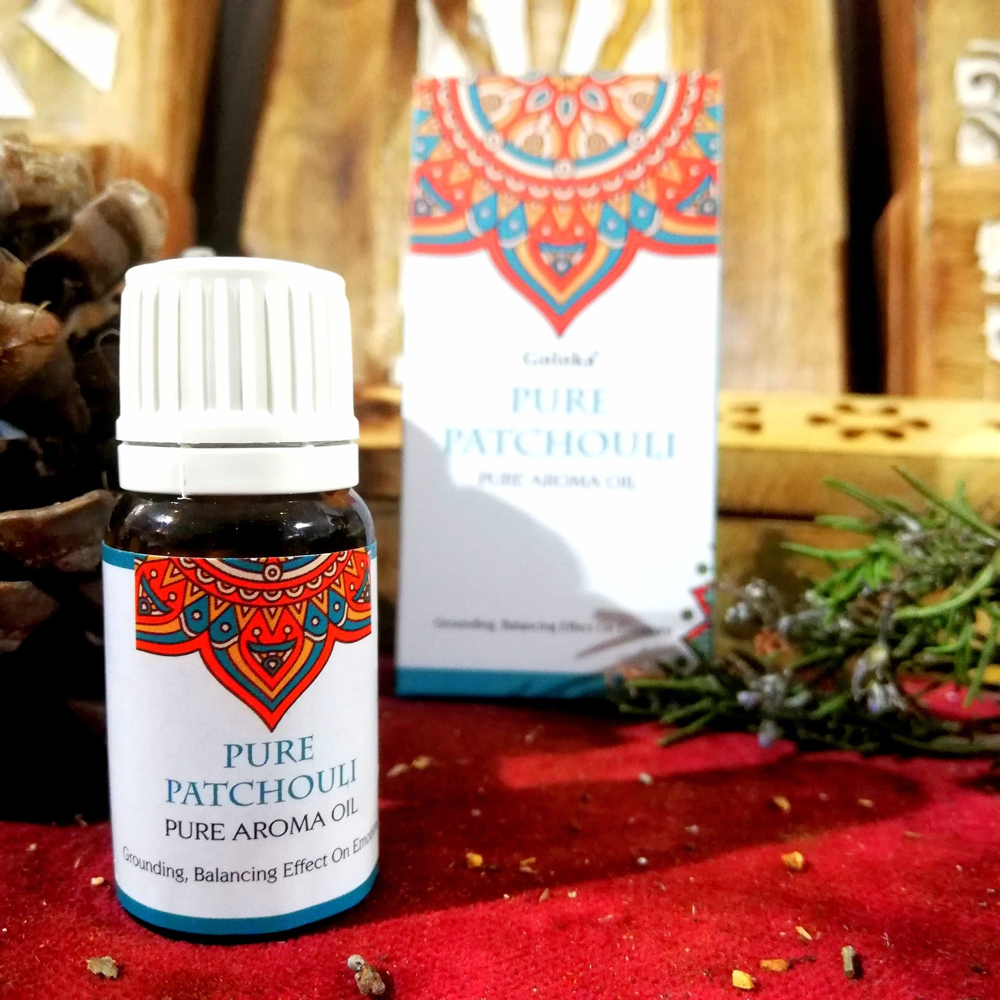 Aceite Esencial Patchouli - Relajación / Amor / Pasión / Concentración