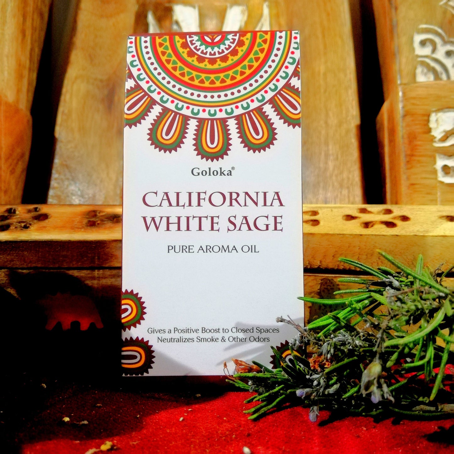 Aceite Esencial Salvia Blanca - Purificación / Sanación / Conexión