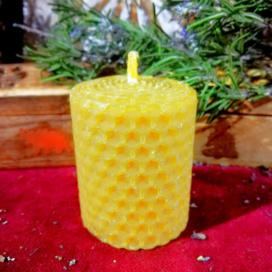 Vela de Miel 5x5cm