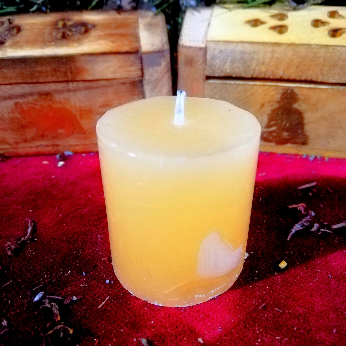 Vela Aromática Jazmín - Tranquilidad / Optimismo / Concentración / Armonía