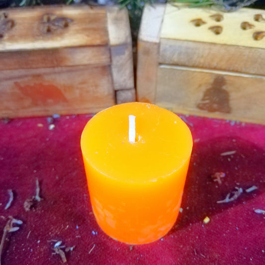 Vela Aromática Azahar - Armonía / Relajación / Repelente Natural de Insectos