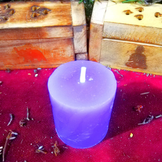 Vela Aromática Lavanda - Tranquilidad / Armonía / Concentración