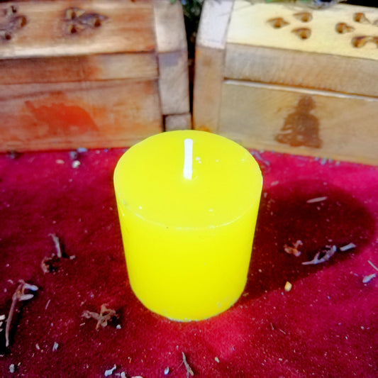 Vela Aromática Vainilla - Amor / Relajación / Pasión/ Afrodisíaco