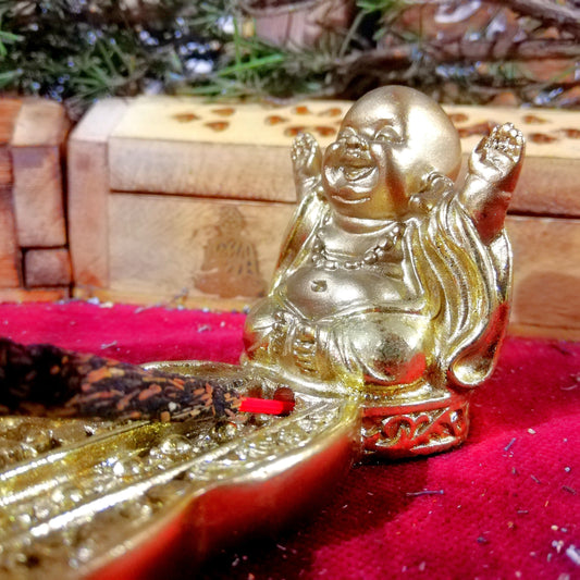 Quemador Buda Sonriente