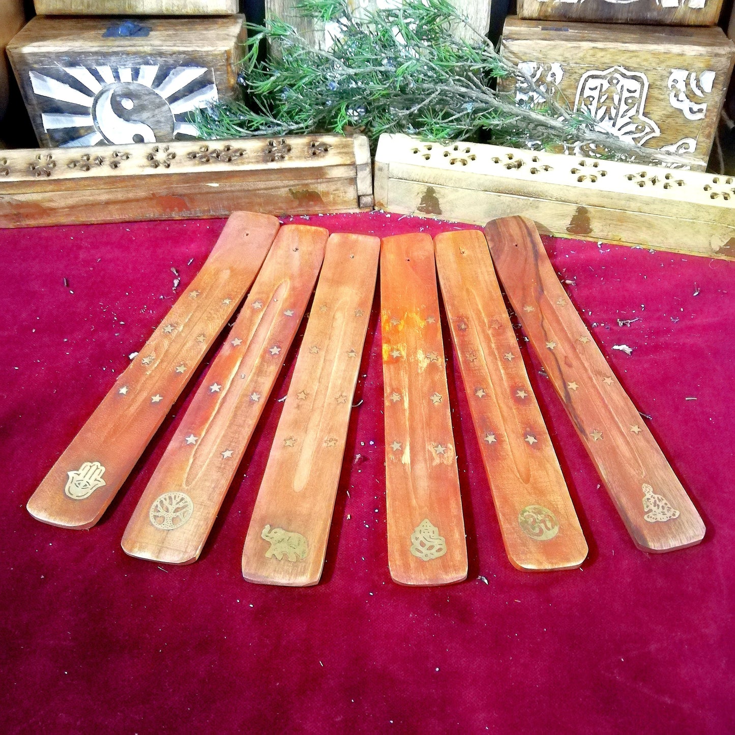 Quemador Tabla Madera