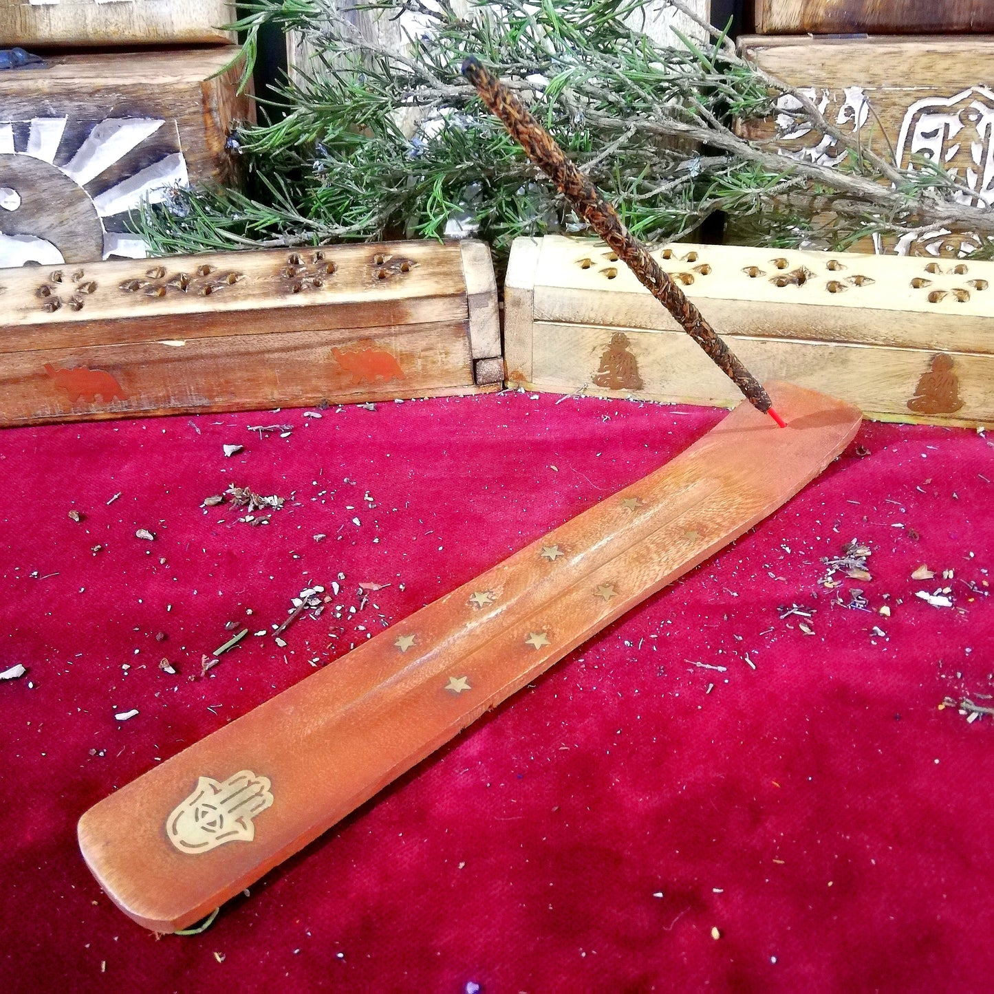 Quemador Tabla Madera