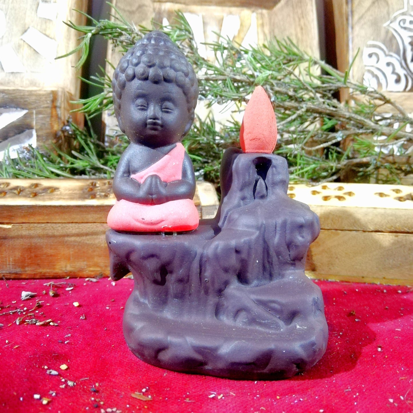 Quemador Reflujo Buda Niño