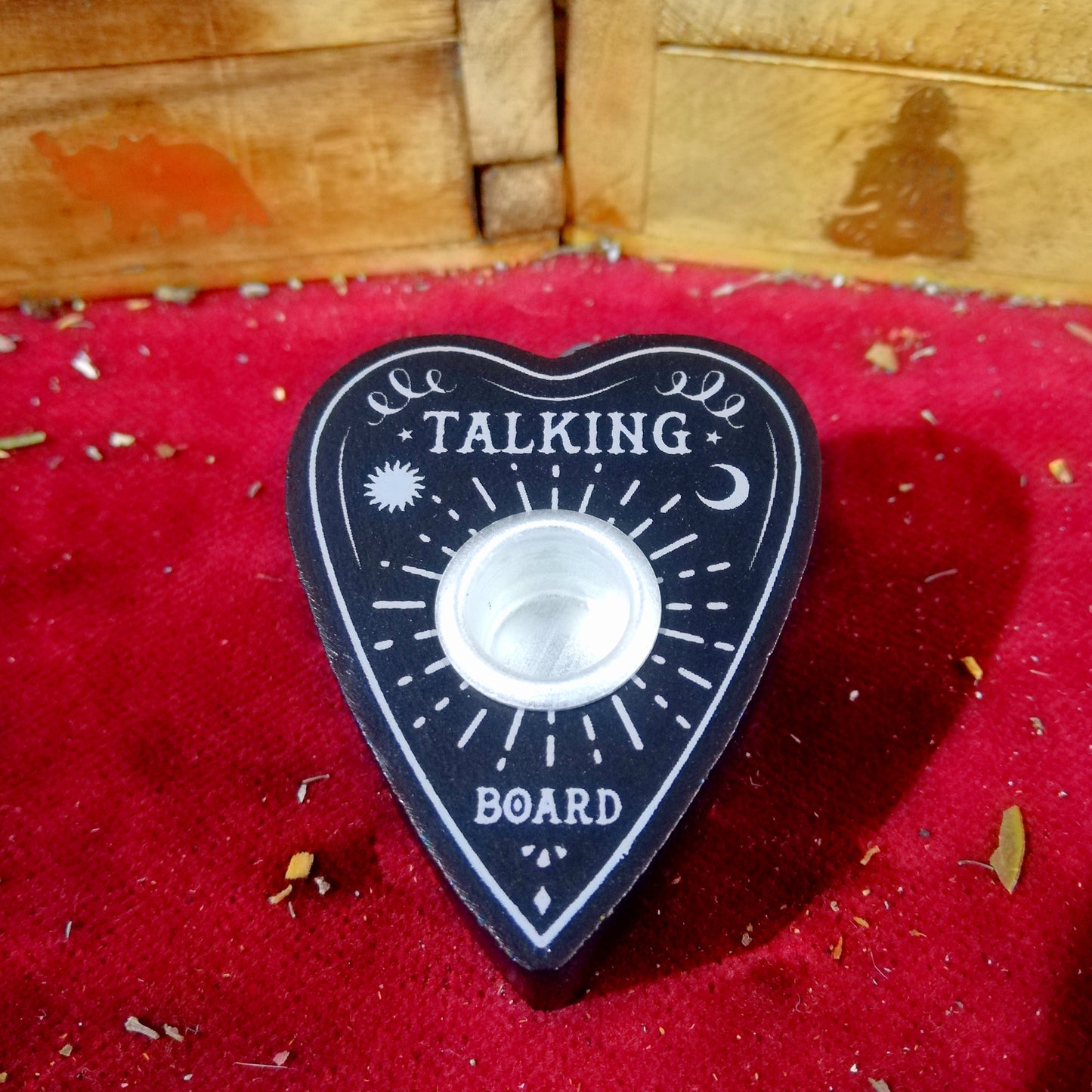 Portavelas Corazón Talking Board