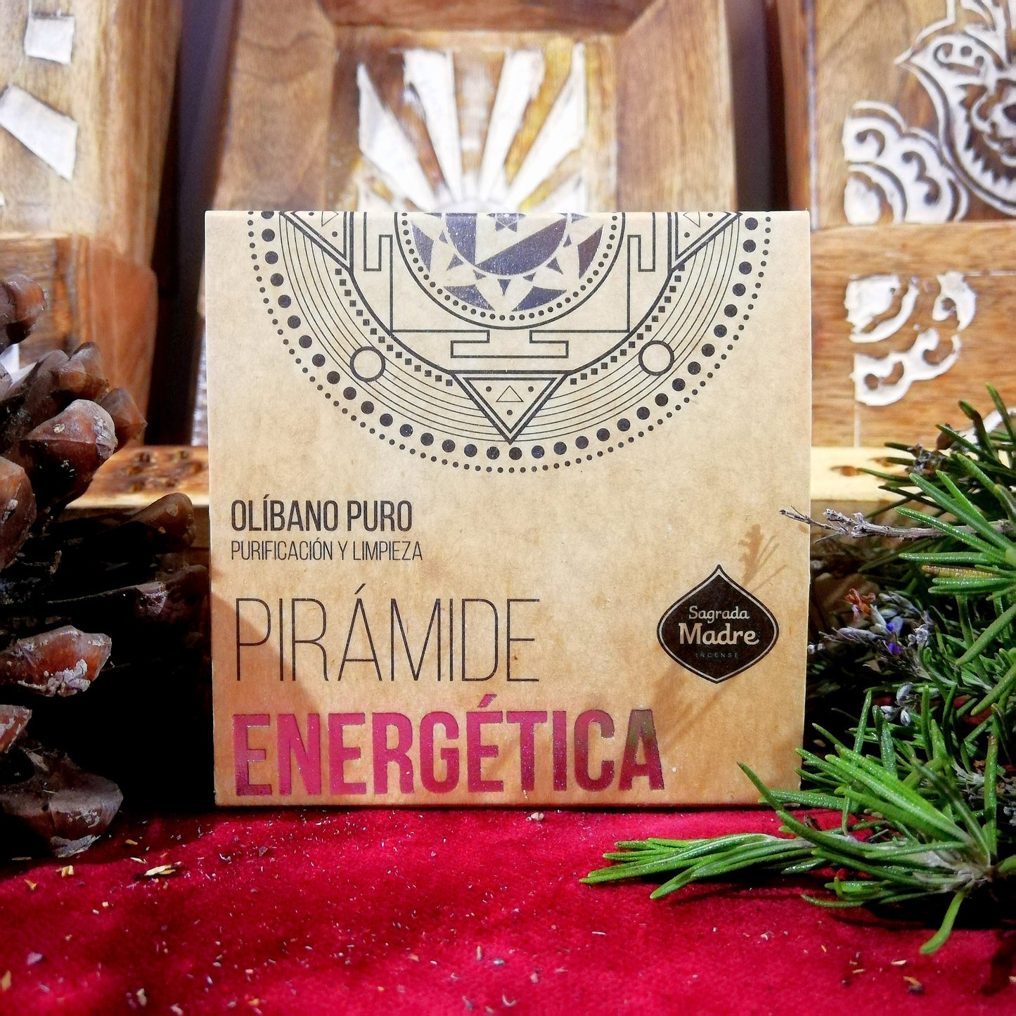 Pirámide Energética Olíbano Puro - Purificación / Limpieza