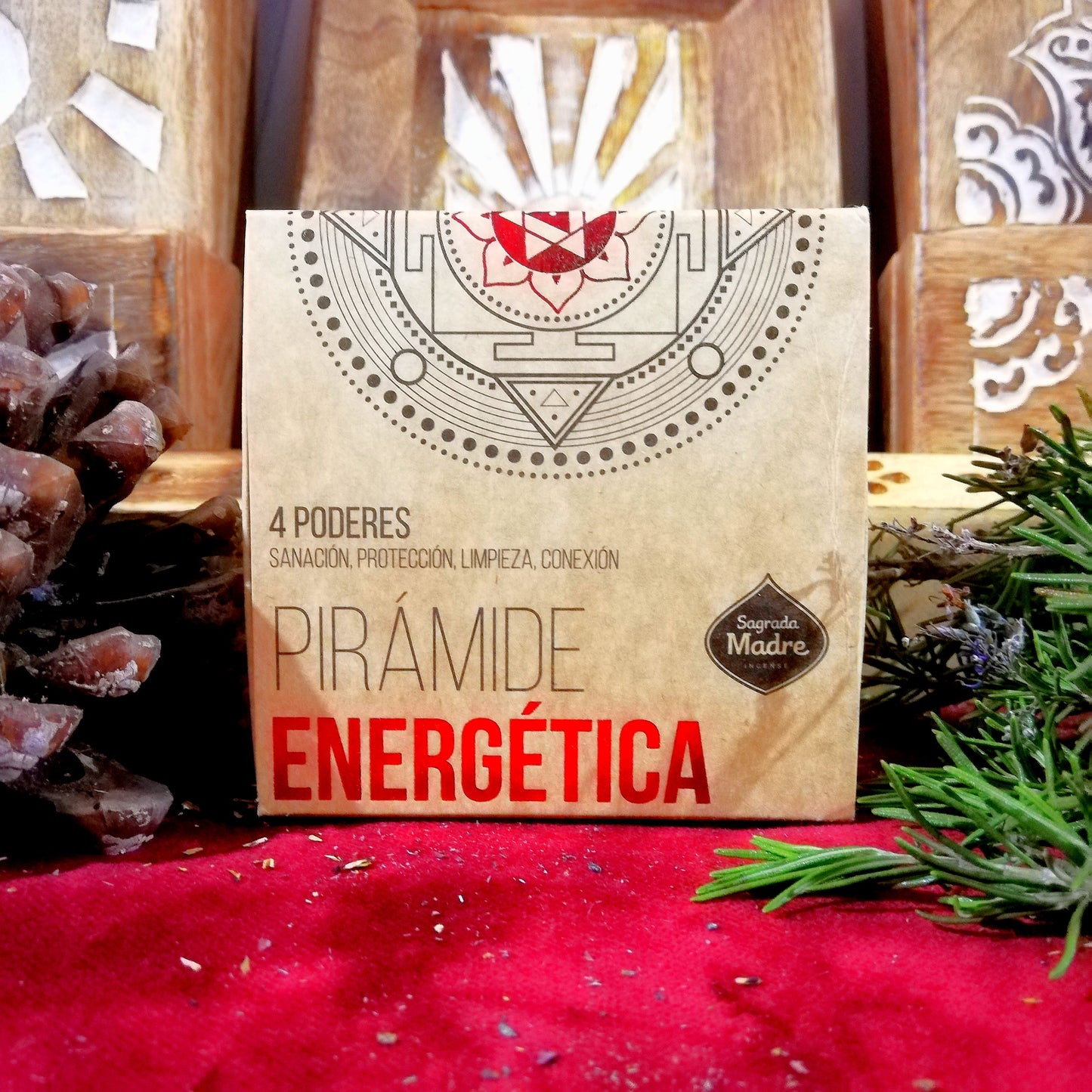 Pirámide Energética 4 Poderes - Sanación / Protección / Limpieza / Protección