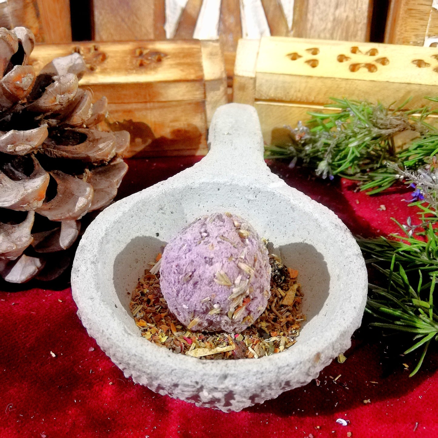 Bombita Premium Olíbano y Lavanda - Relajación / Armonía