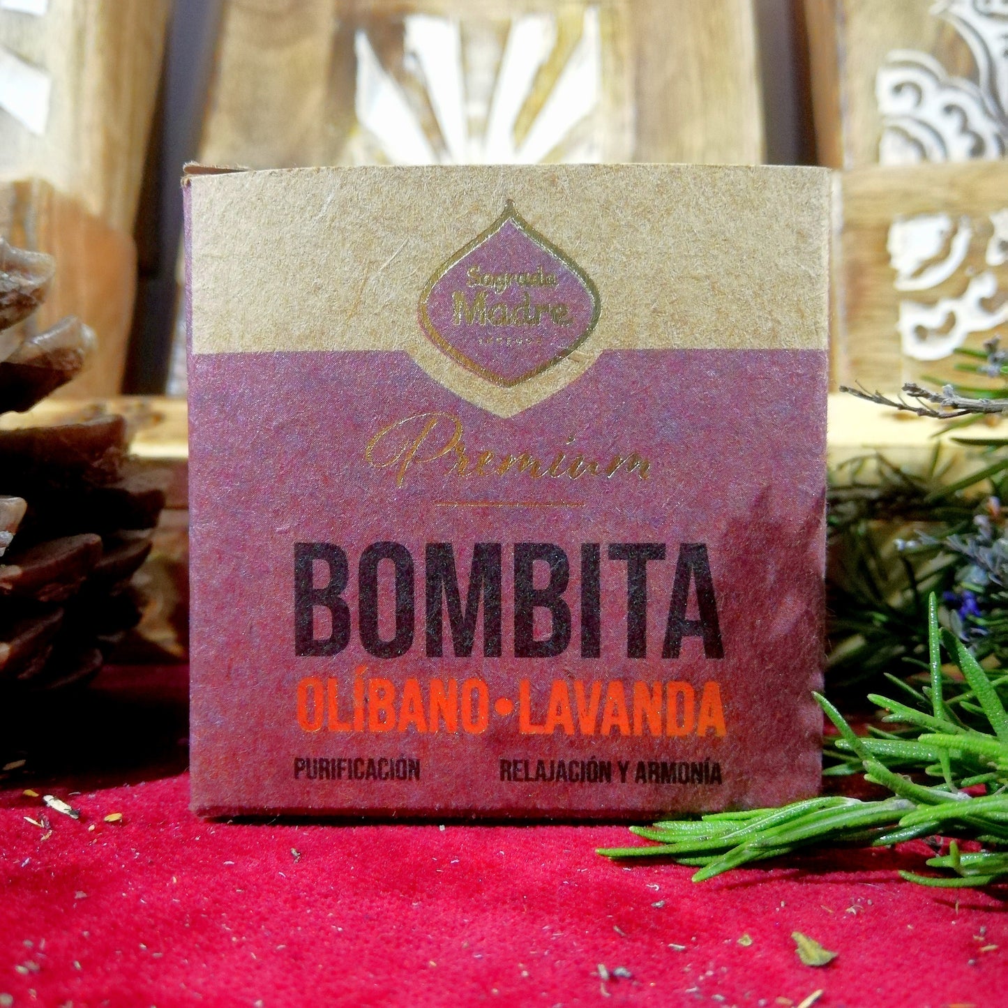 Bombita Premium Olíbano y Lavanda - Relajación / Armonía