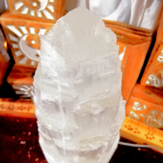 Lámpara Selenita 42cm