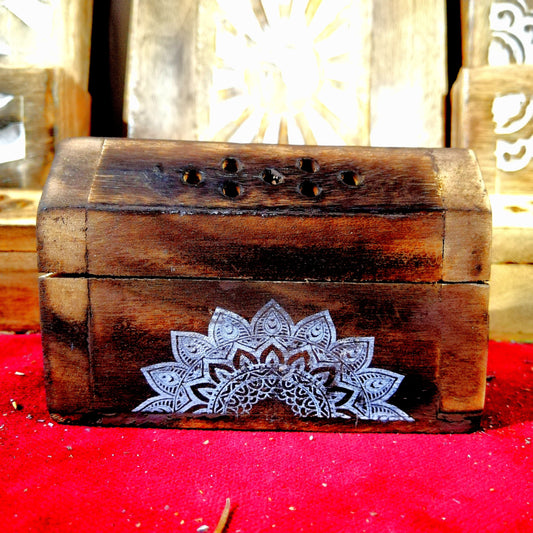 Portainciensos Madera Pequeño