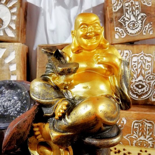 Fuente Buda Pekon con Bola