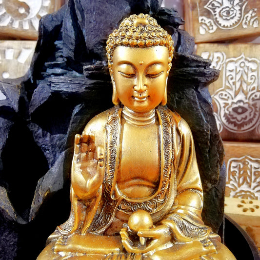 Fuente Buda Funshi Dorado