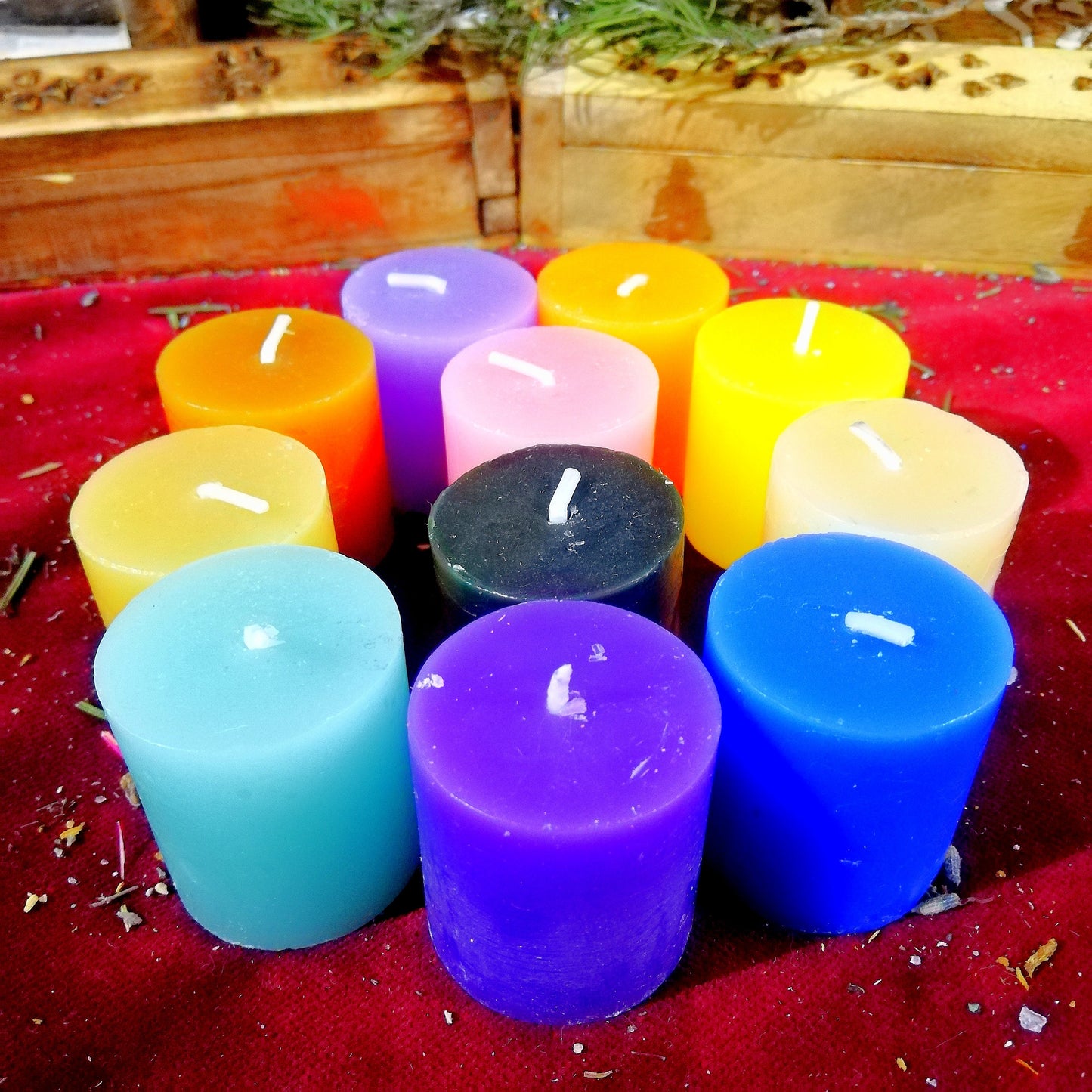 Vela Aromática Jazmín - Tranquilidad / Optimismo / Concentración / Armonía