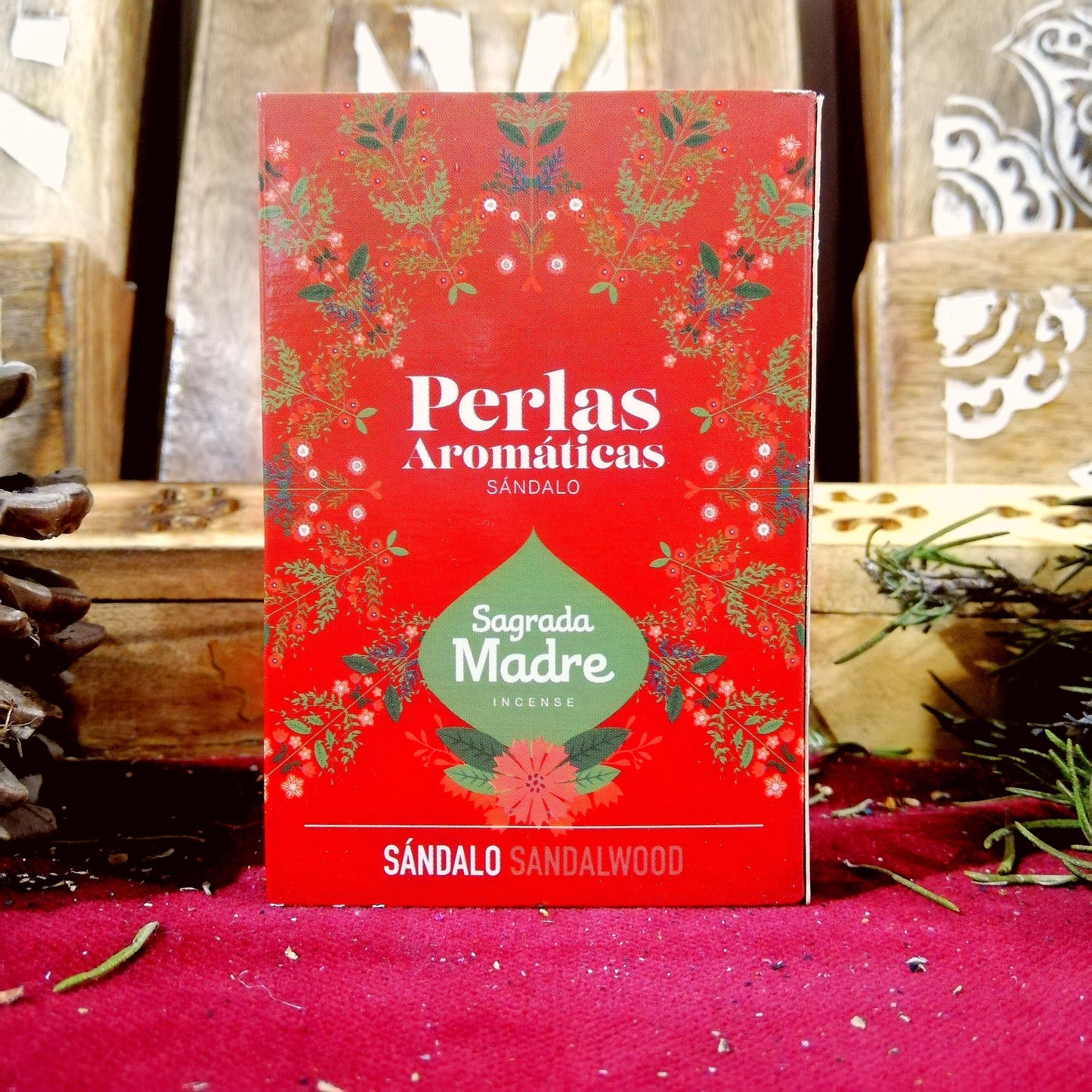 Perlas Aromáticas Sándalo - Conexión / Concentración / Abundancia