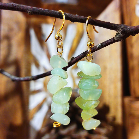 Pendientes Jade – Armonía, Equilibrio / Prosperidad / Fortuna