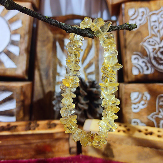 Pulsera Cuarzo Citrino – Energía Positiva, Abundancia y Vitalidad