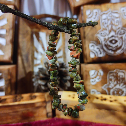 Pulsera Unakita – Equilibrio Emocional, Sanación y Armonía