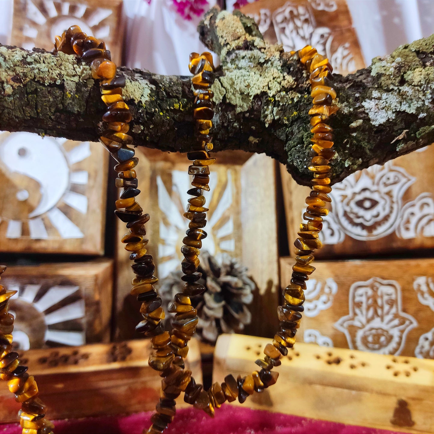 Collar Ojo de Tigre - Protección, Confianza y Energía