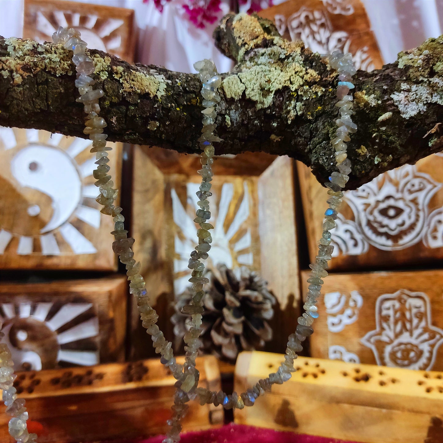 Collar Labradorita – Protección, Intuición y Energía Espiritual