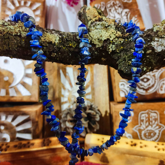 Collar Lapislázuli – Intuición, Comunicación y Paz Interior