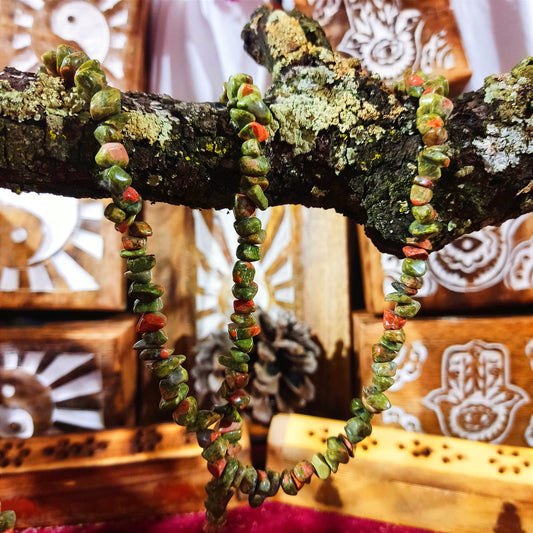 Collar Unakita – Equilibrio Emocional, Sanación y Armonía