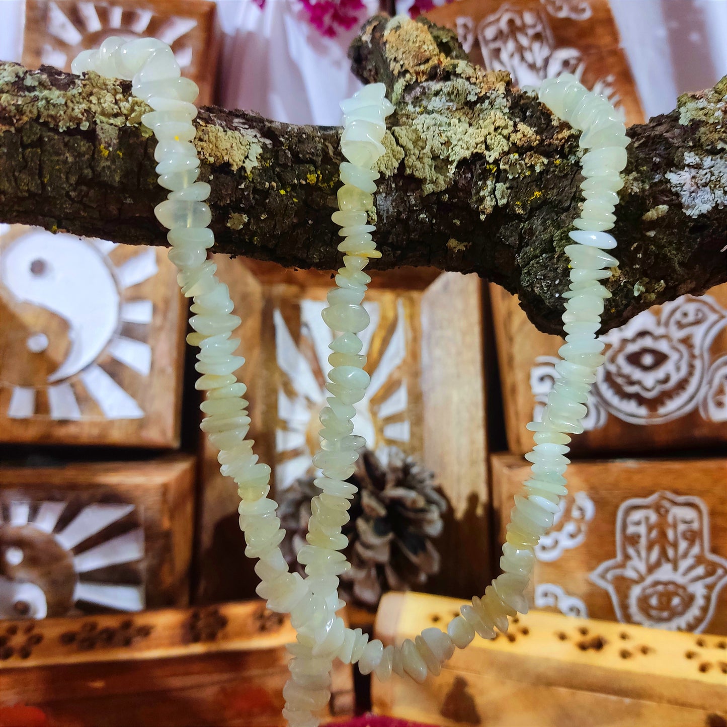 Collar Jade – Armonía, Equilibrio / Prosperidad / Fortuna