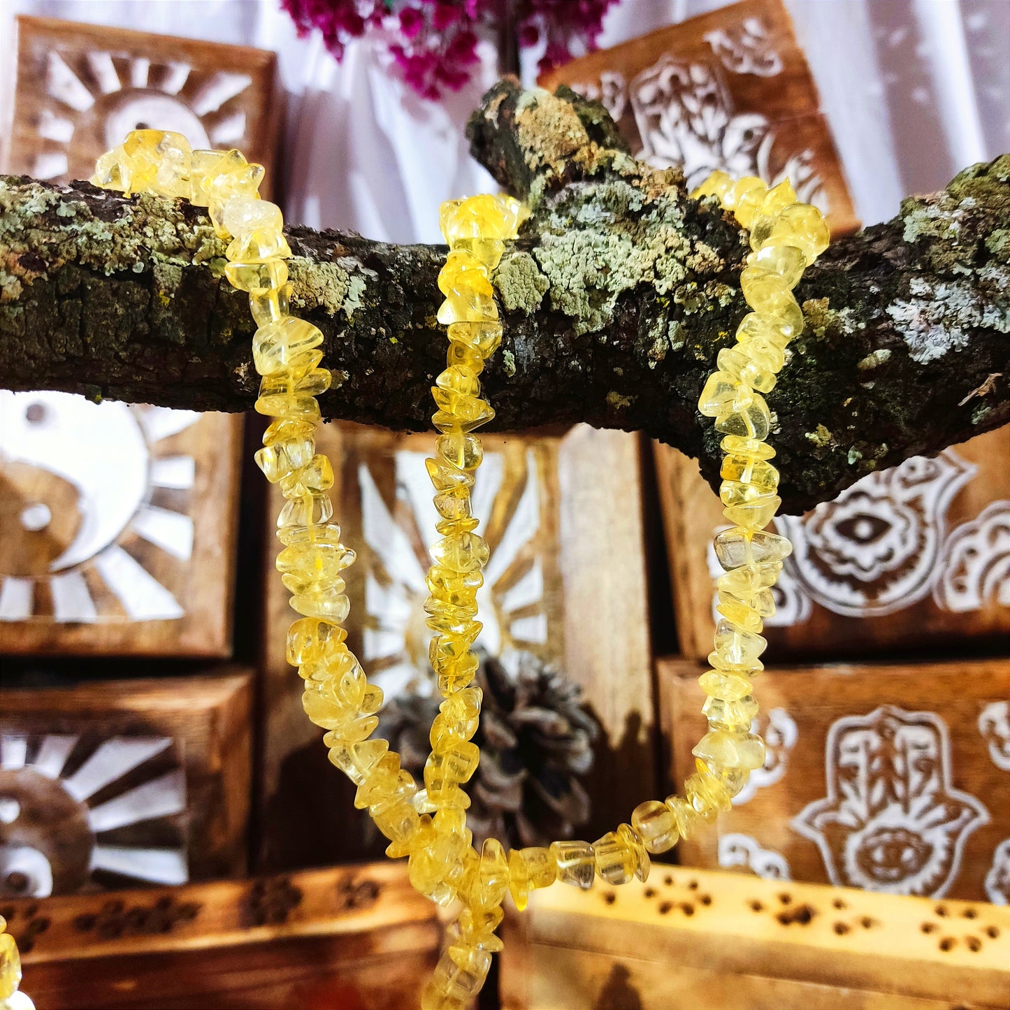 Collar Citrino – Energía Positiva, Abundancia y Vitalidad