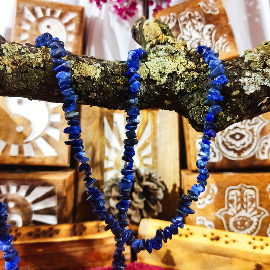 Collar Sodalita – Calma, Claridad Mental y Comunicación