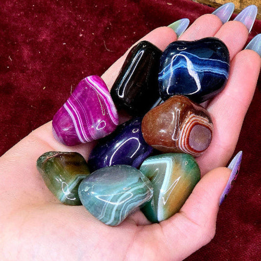 Rodado Ágata – Equilibrio, Protección y Armonía Emocional