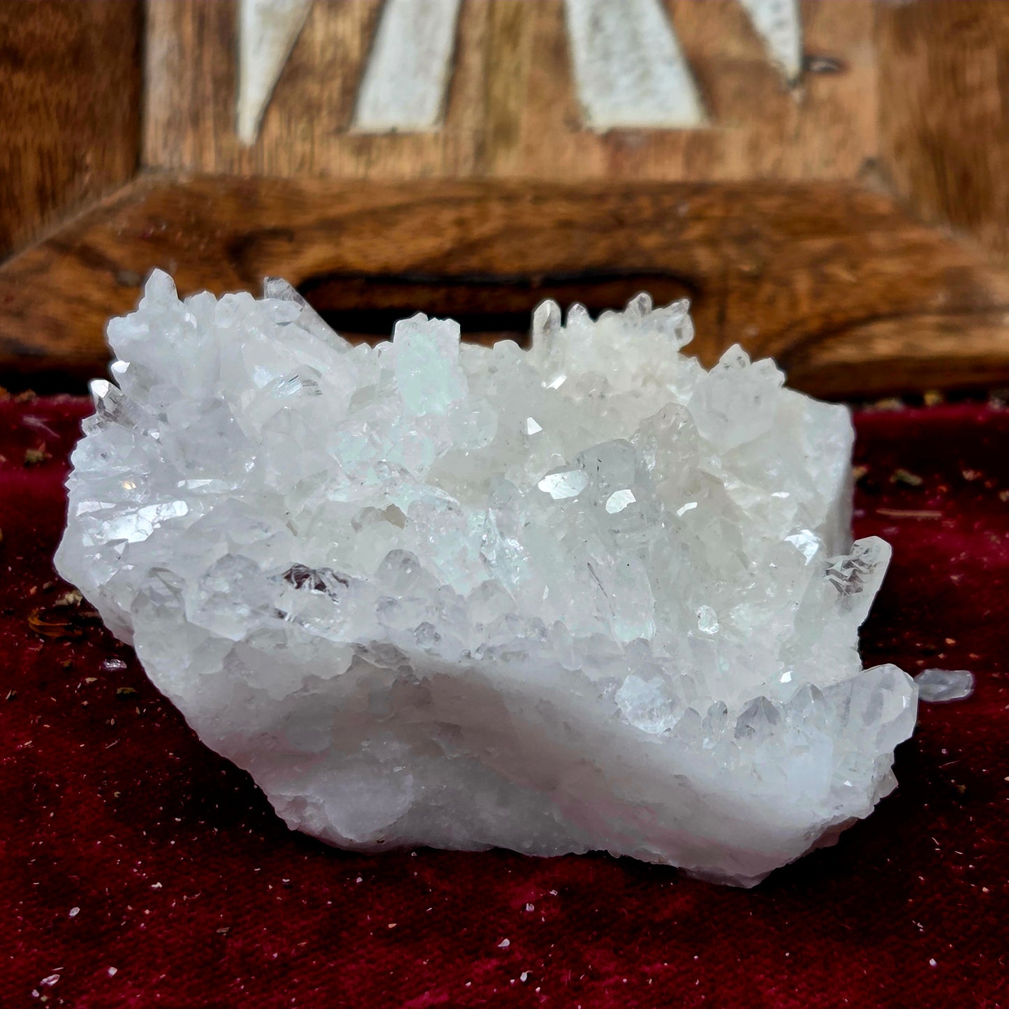 Drusa de Cuarzo Cristal 241g